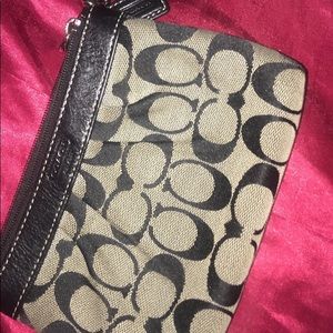 Coach wristlet